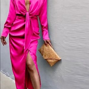 Sexy Satin long dress